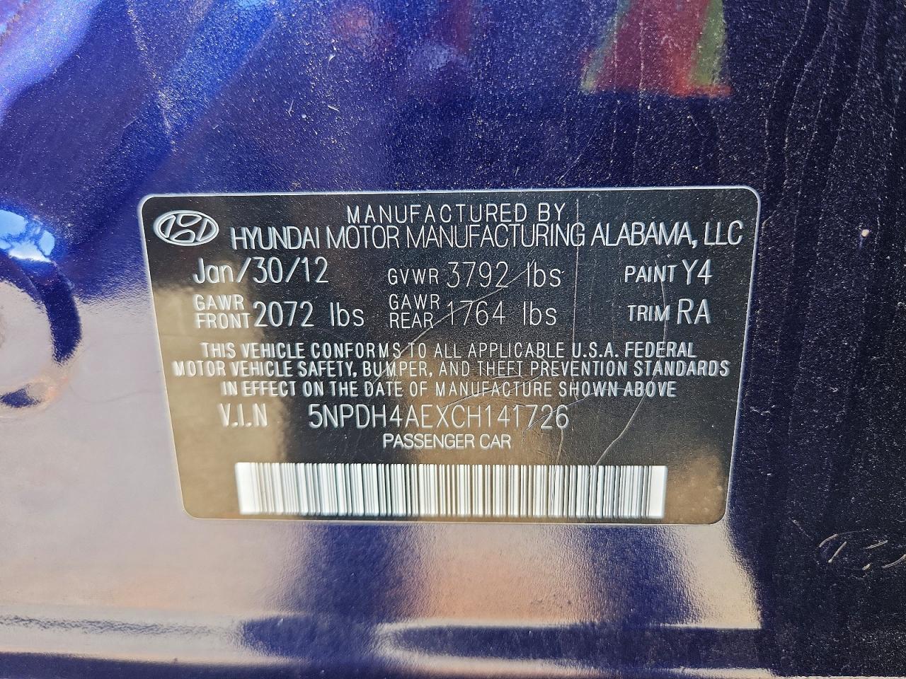 Hyundai ELANTRA Limited