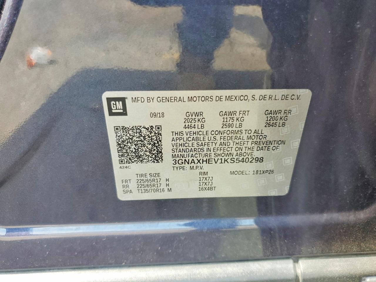 Chevrolet Equinox Ls