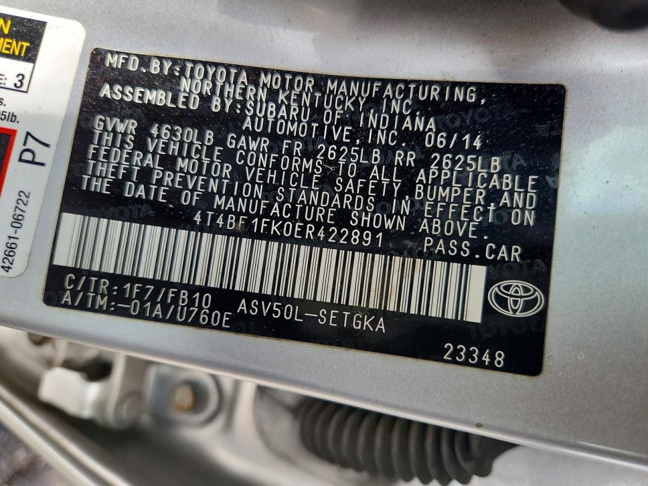 Toyota Camry Xle