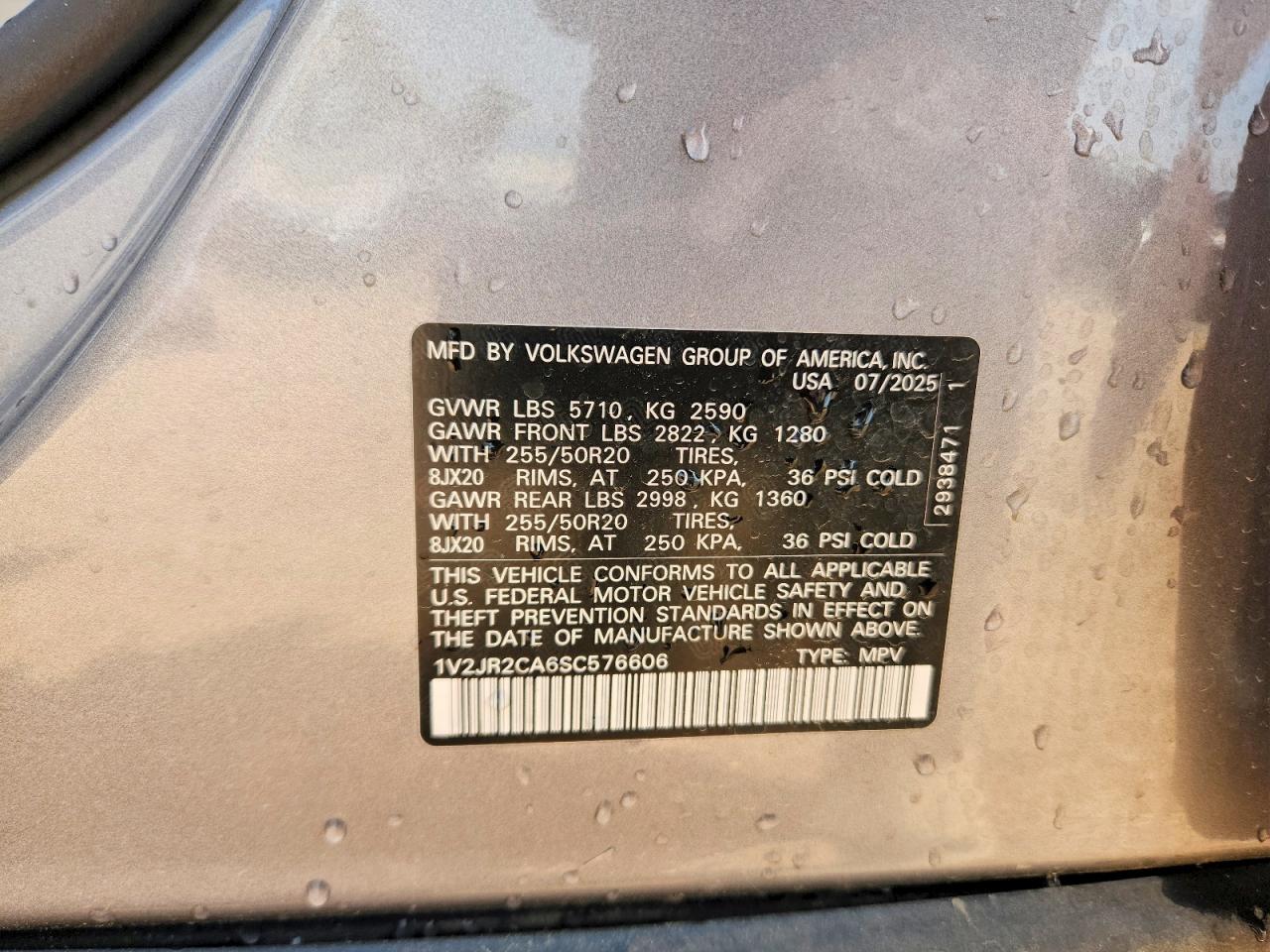 Volkswagen Atlas Se