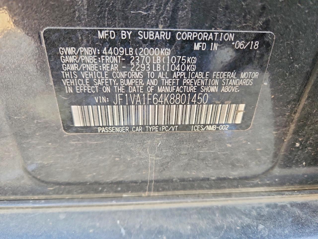 Subaru WRX Premium