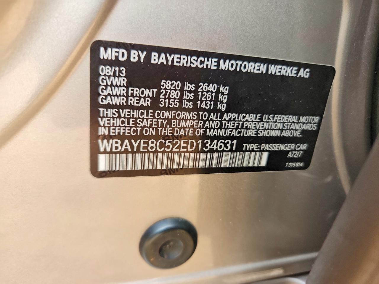 BMW 7 Series Li