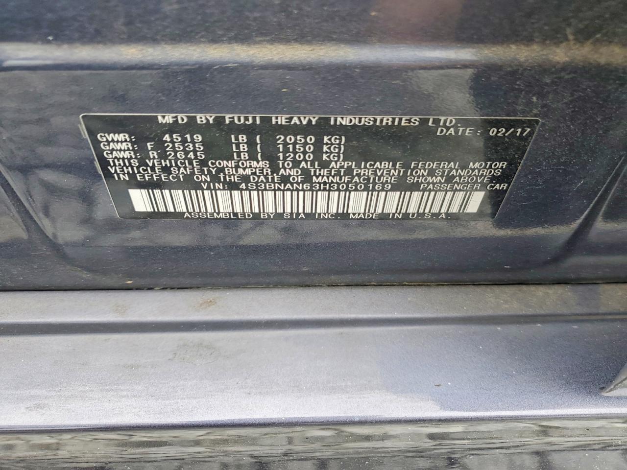Subaru Legacy 2.5i Limited