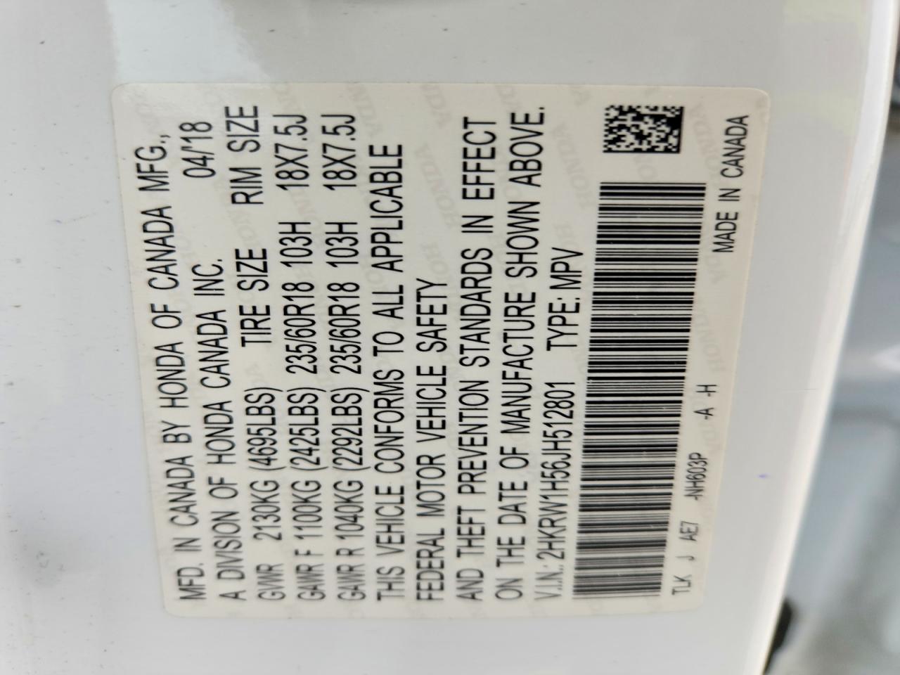 Honda Crv Ex