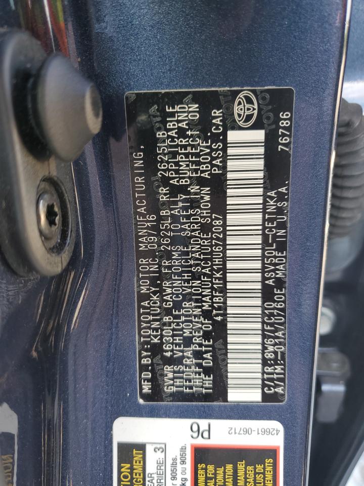 Toyota Camry Le