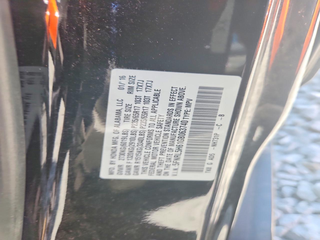 Honda Odyssey Exl