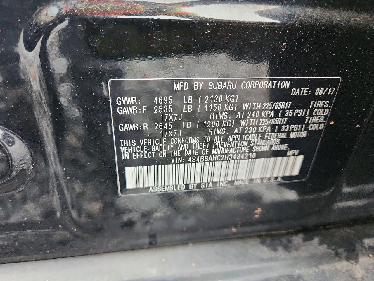 Subaru Legacy 2.5i Premium