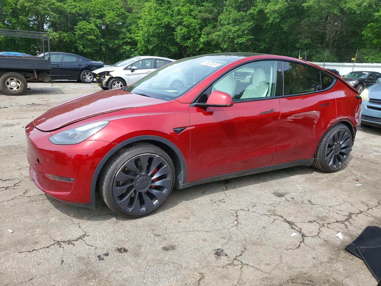 Salvage Tesla Model Y Image