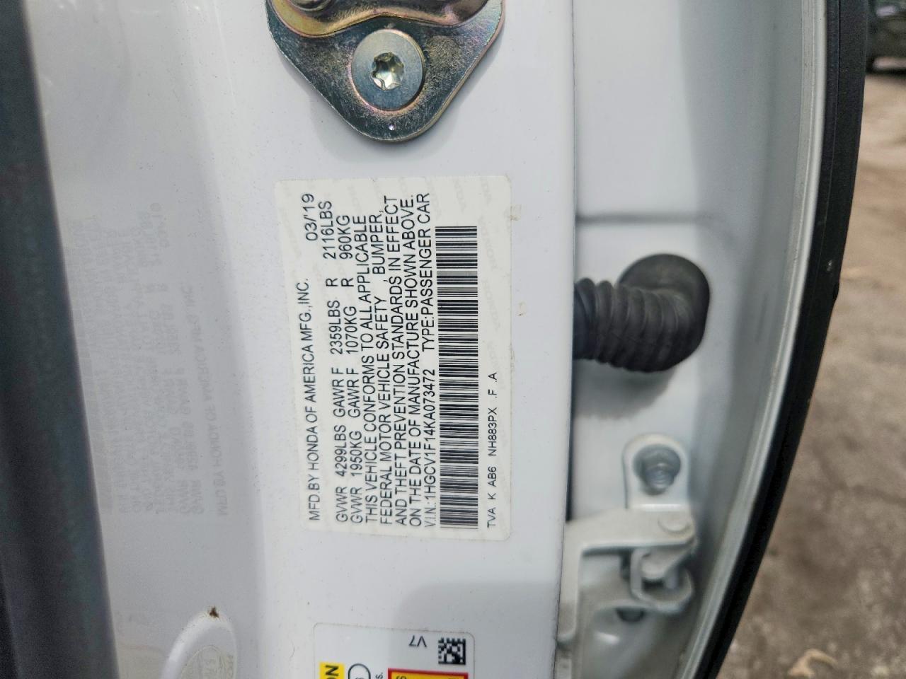 Honda Accord Lx