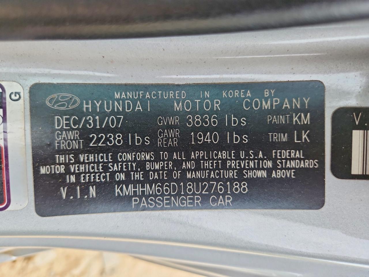 Hyundai Tiburon Gs