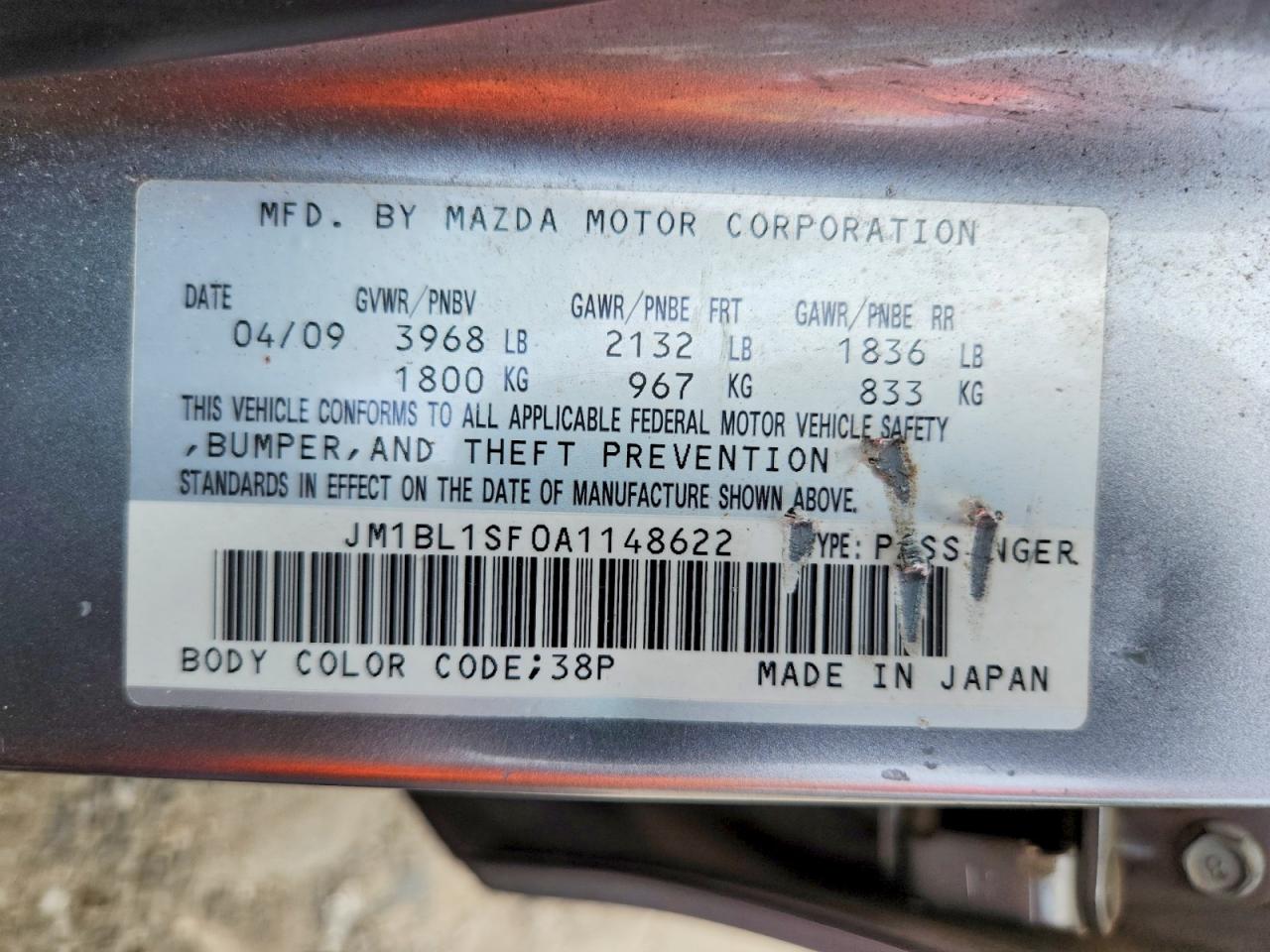 Mazda 3 I