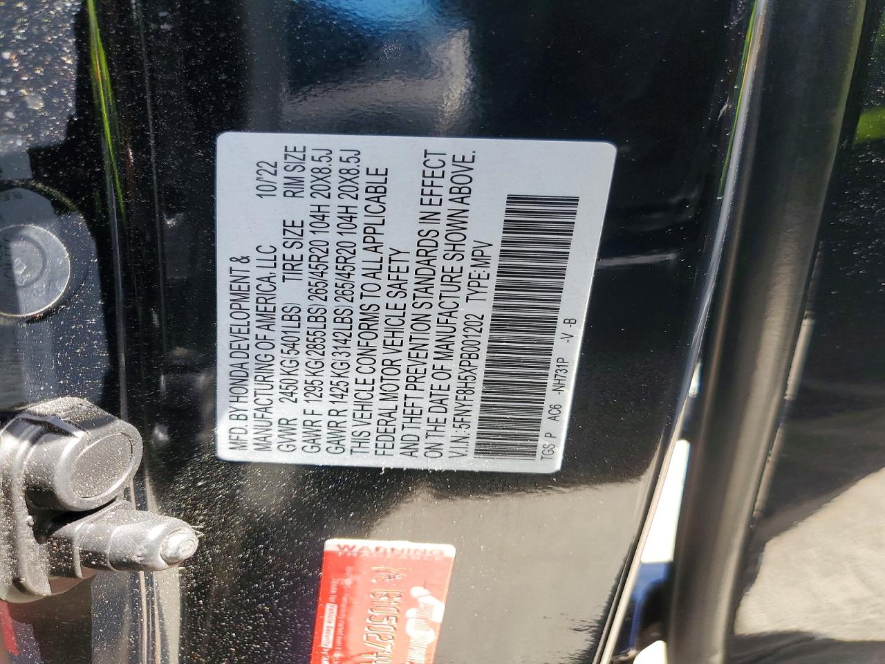 Honda Passport Exl