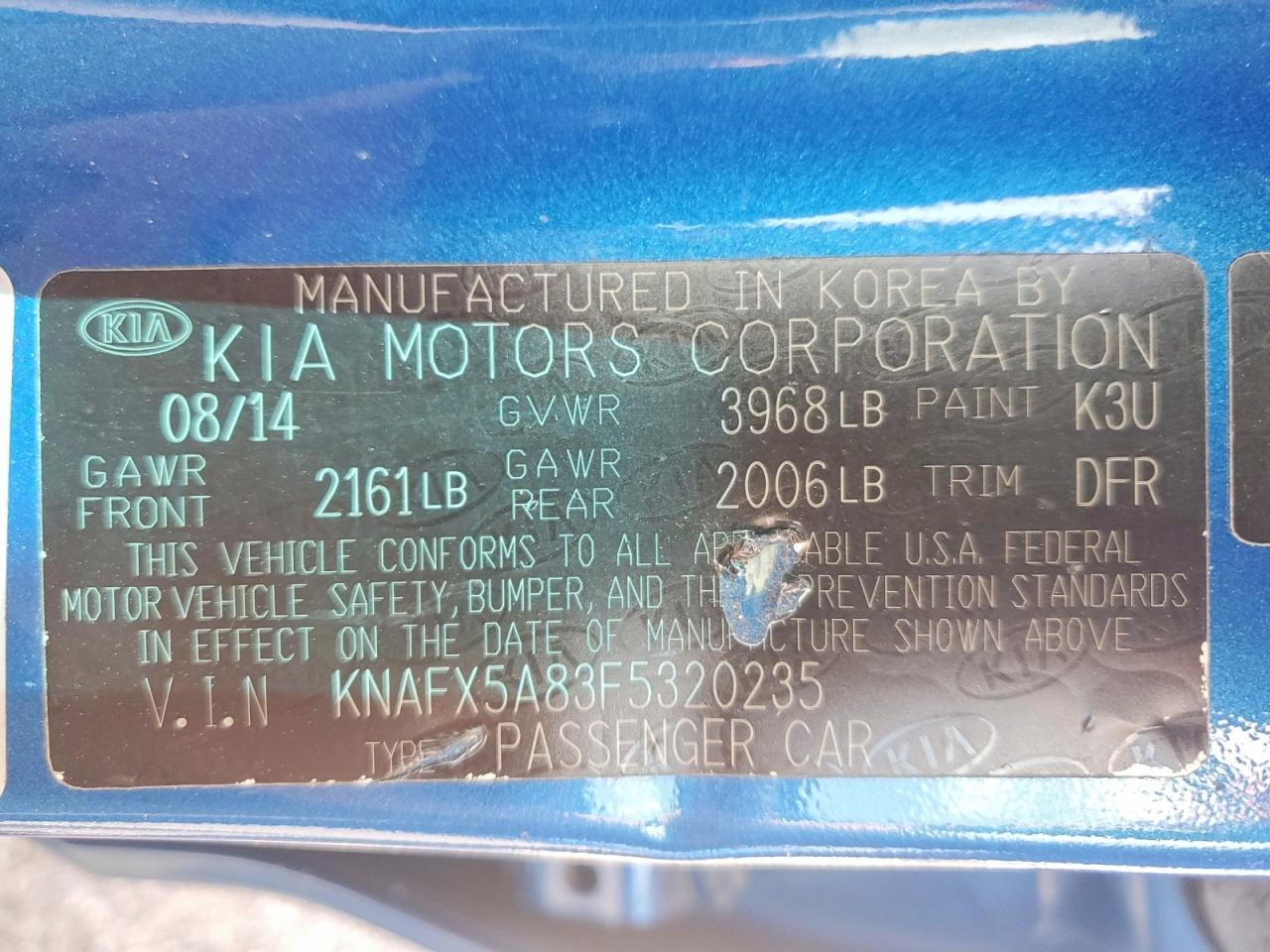 Kia Forte Ex