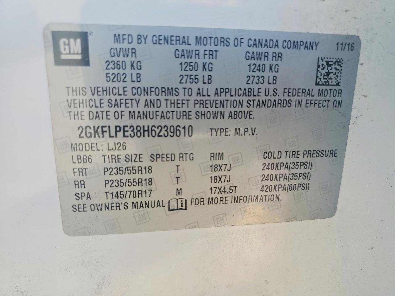 GMC Terrain Slt