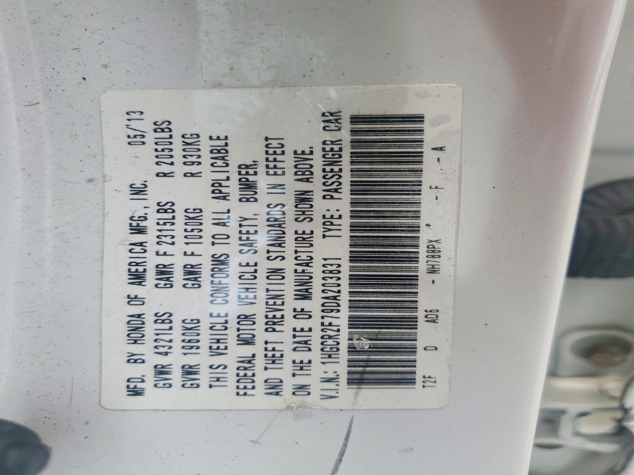 Honda Accord Ex