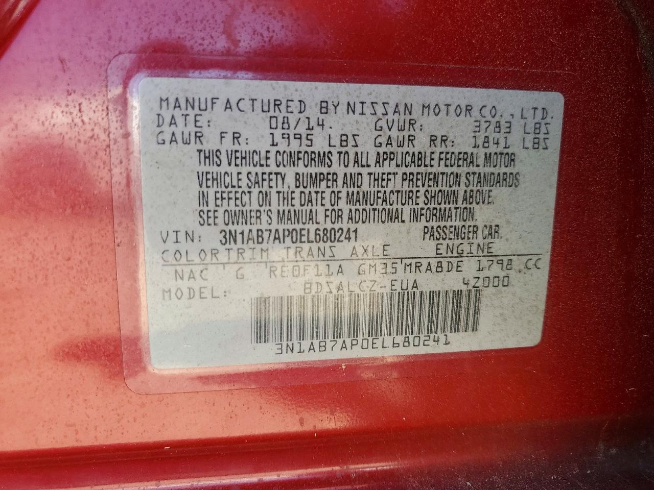 Nissan Sentra S