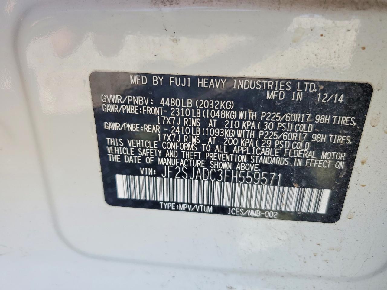 Subaru Forester 2.5i Premium