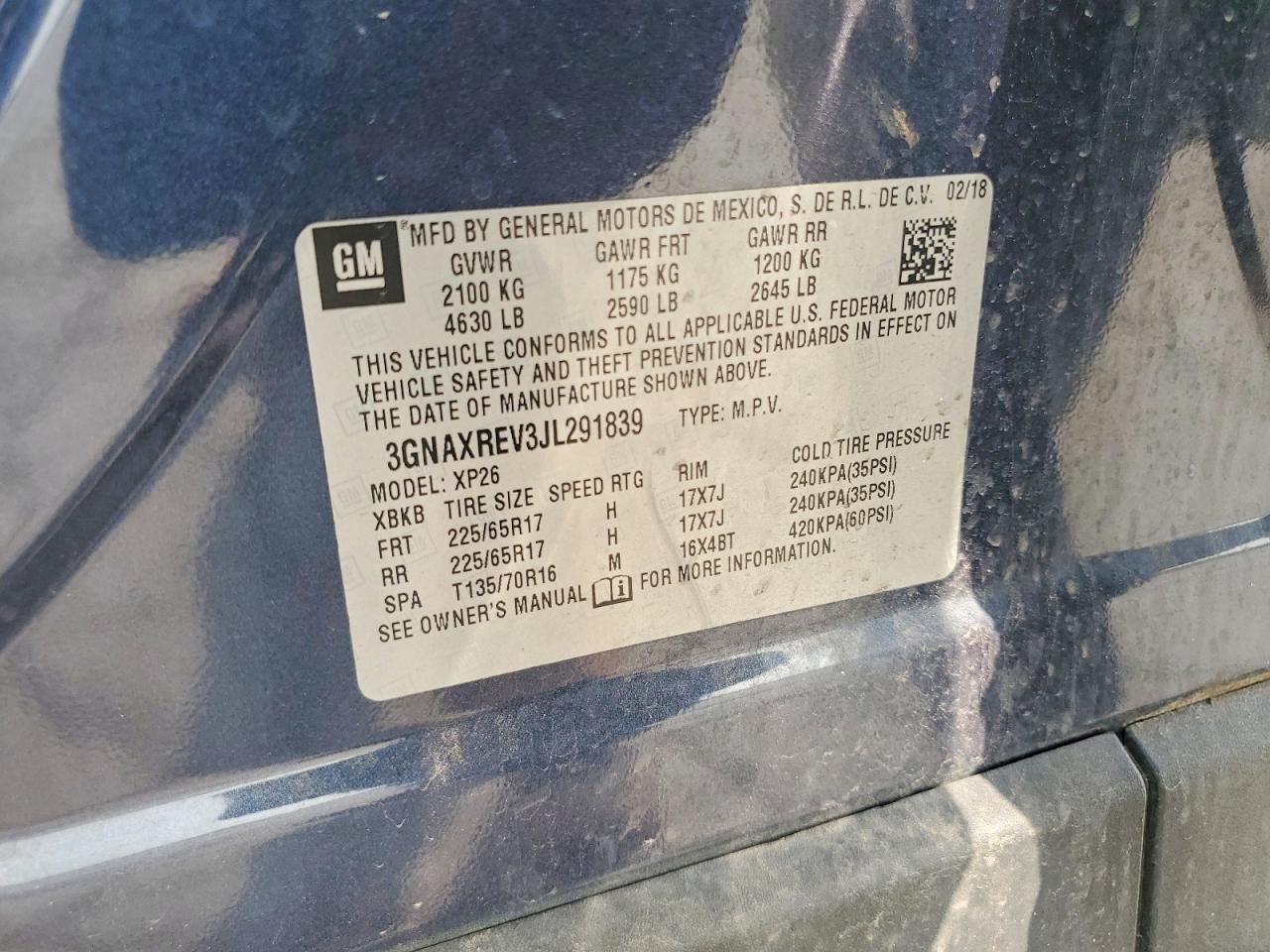 Chevrolet Equinox Ls