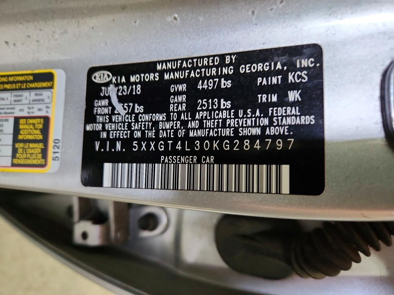 Kia Optima Lx