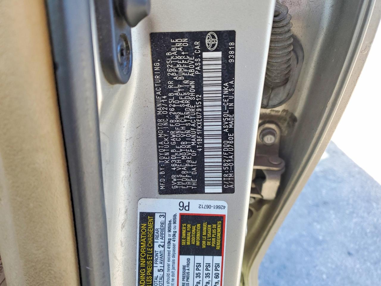 Toyota Camry L
