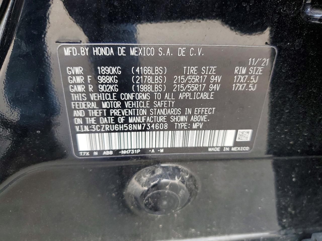 Honda HR-V Ex