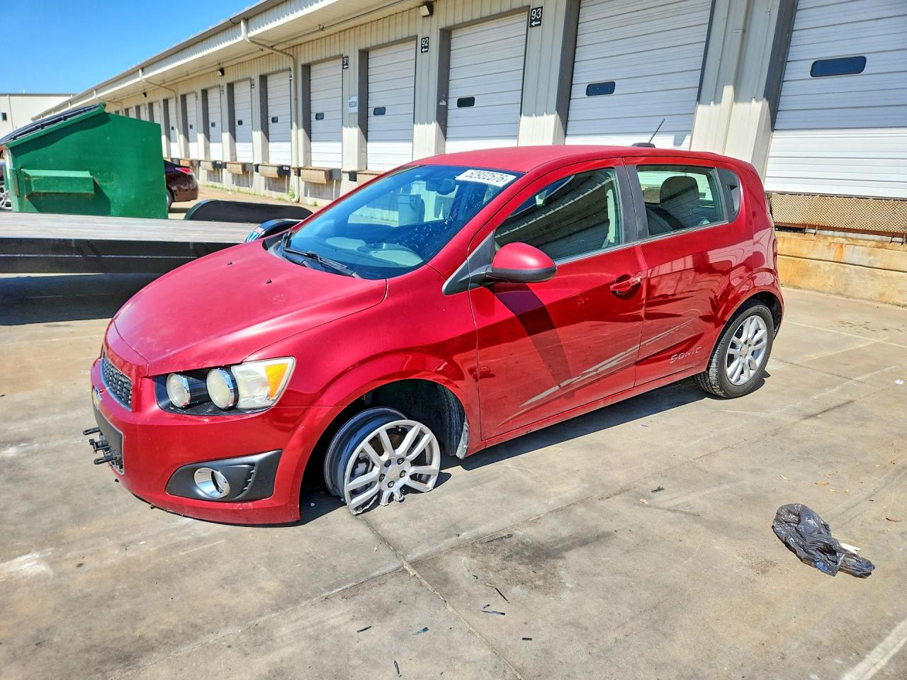 Salvage Chevrolet Sonic Image