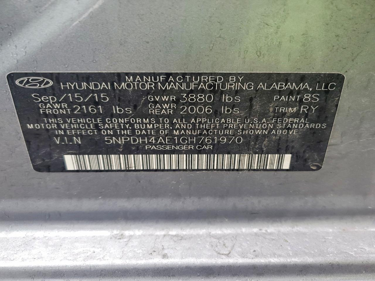 Hyundai ELANTRA Value Edition