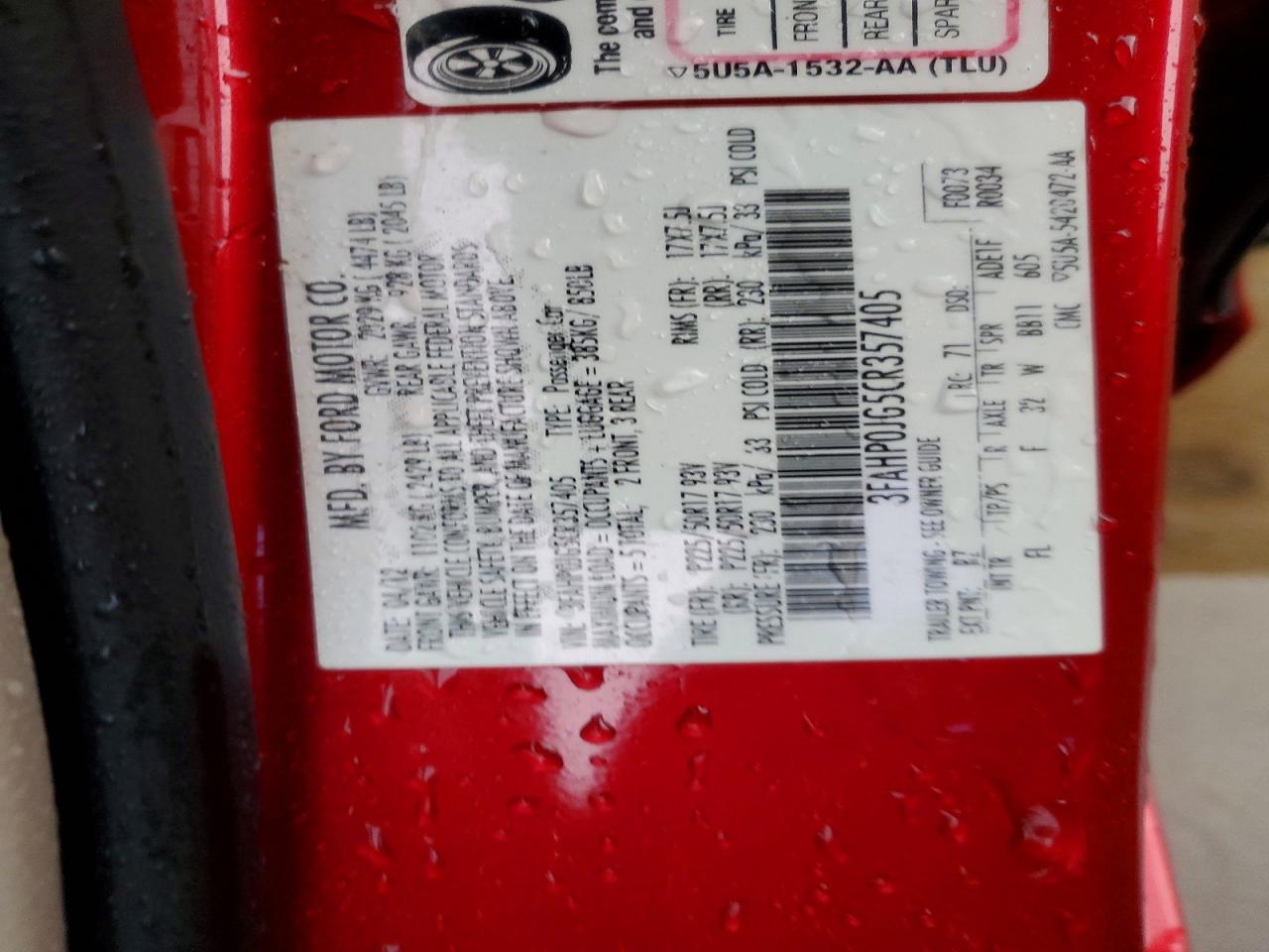 Ford Fusion Sel