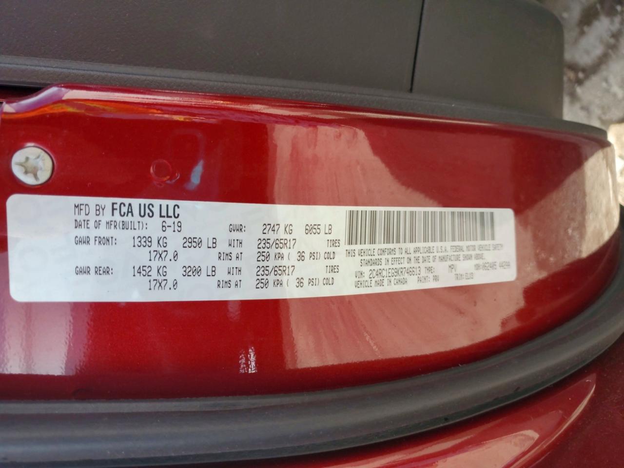 Chrysler Pacifica Touring L Plus