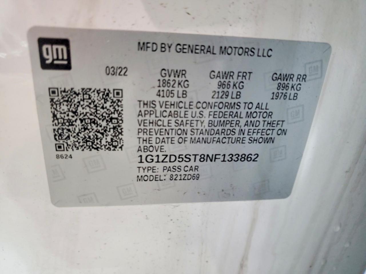 Chevrolet Malibu Lt