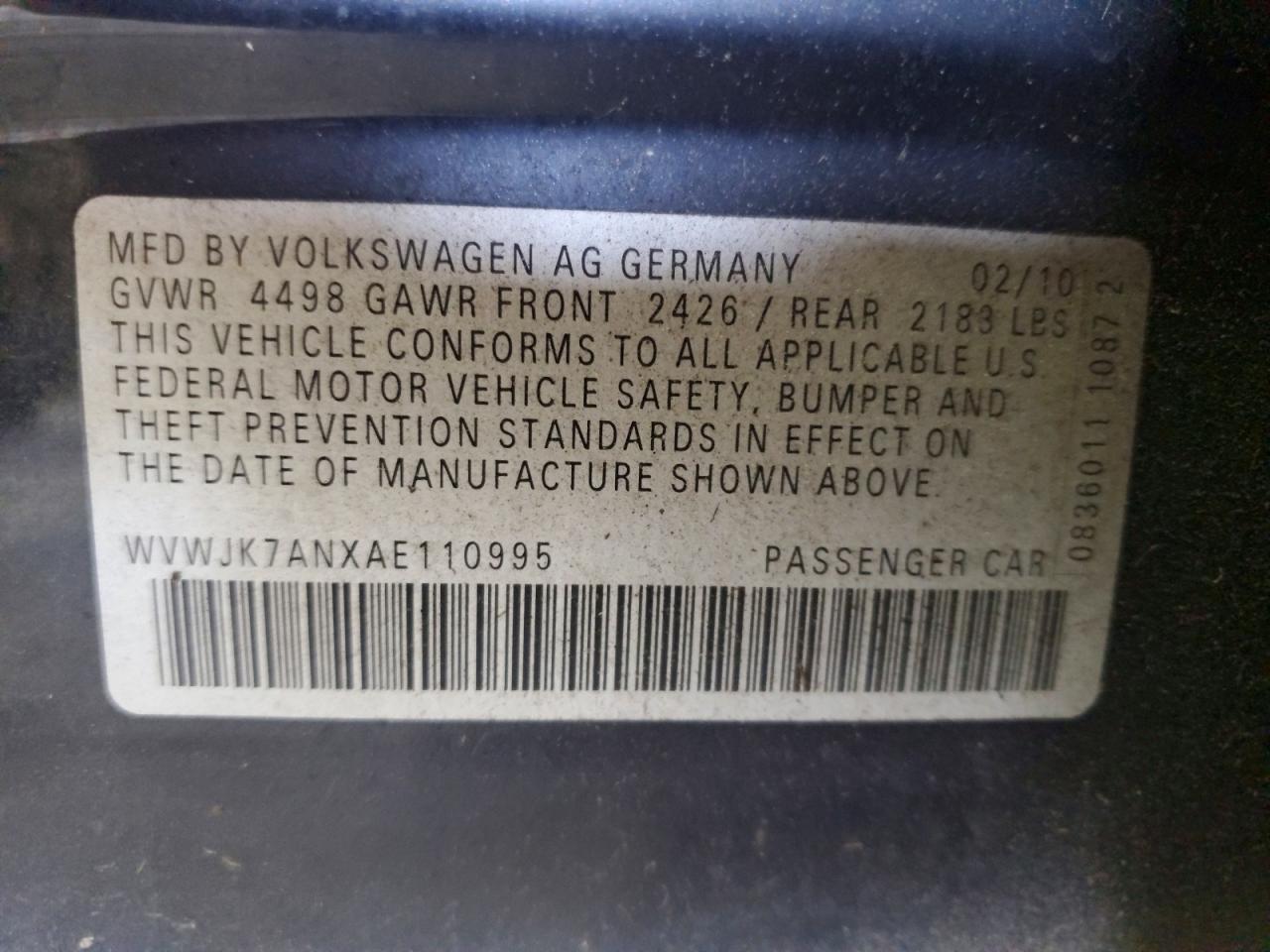 Volkswagen Passat Komfort