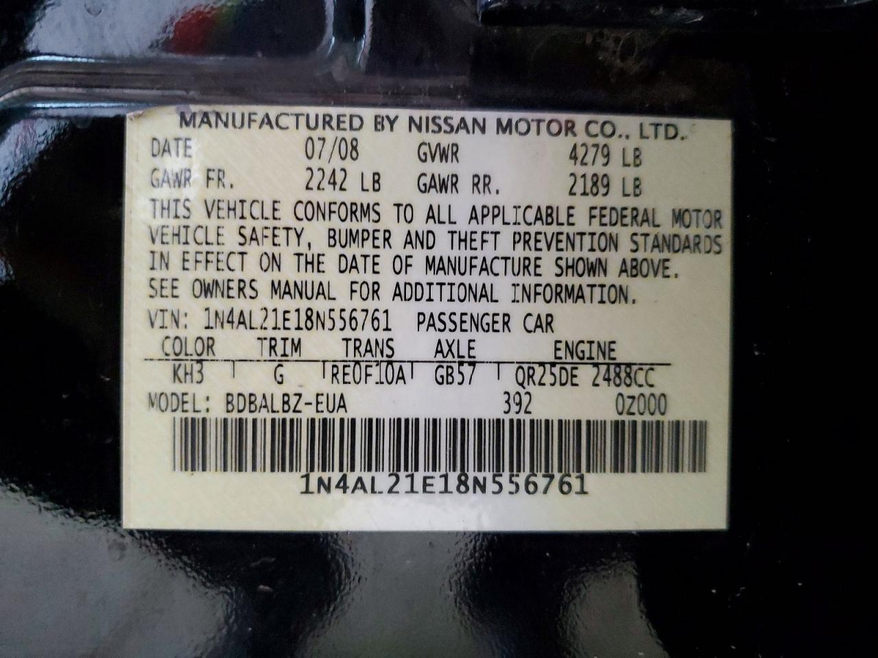 Nissan Altima 2.5