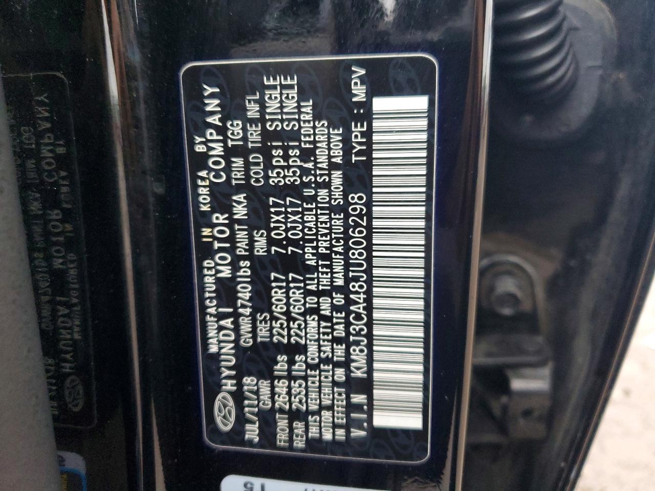 Hyundai TUCSON Sel