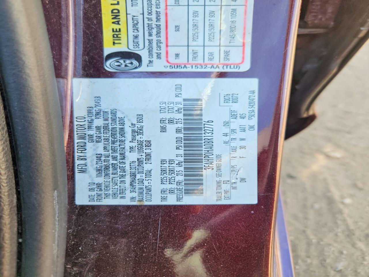 Ford Fusion Se