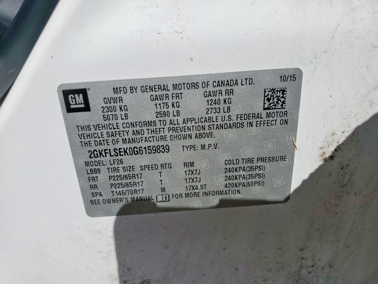 GMC Terrain Sle