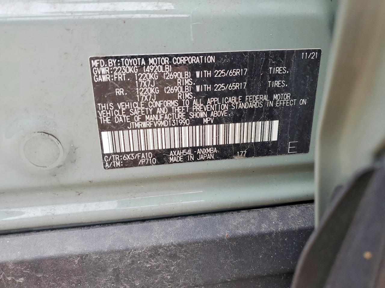 Toyota RAV4 Xle