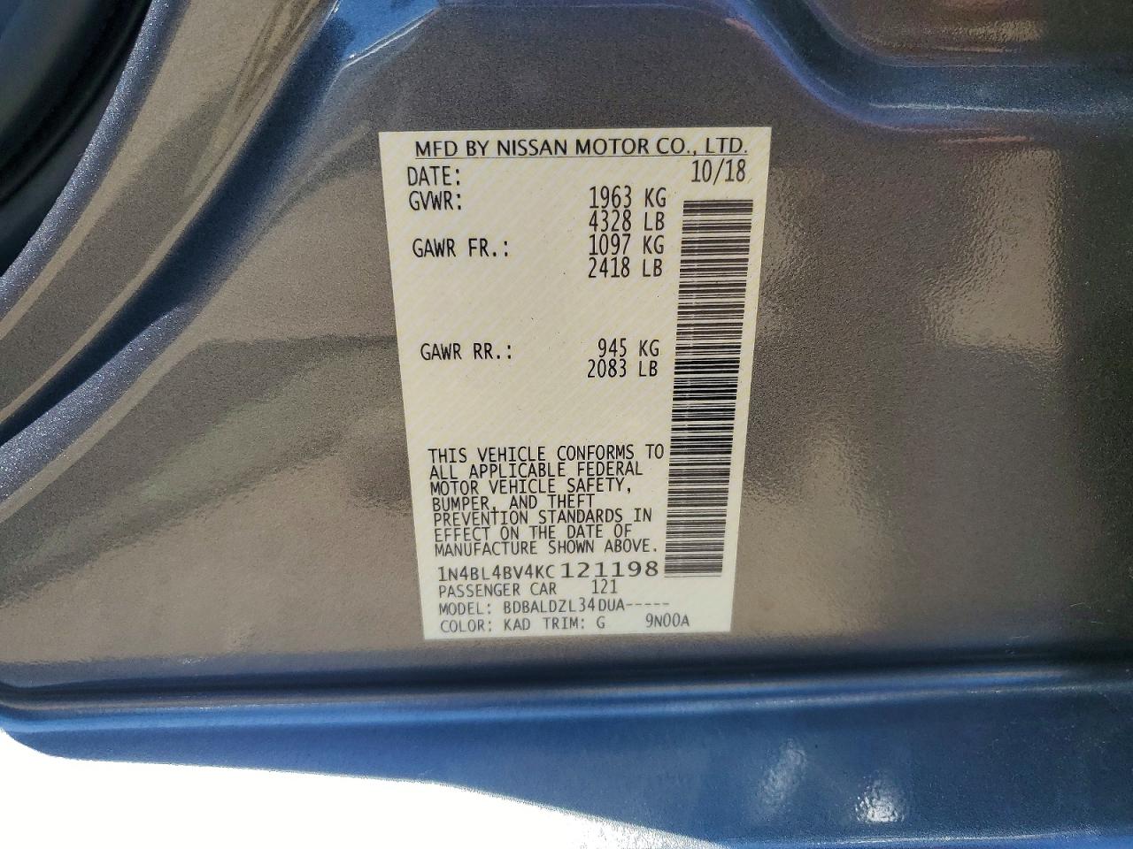 Nissan Altima S