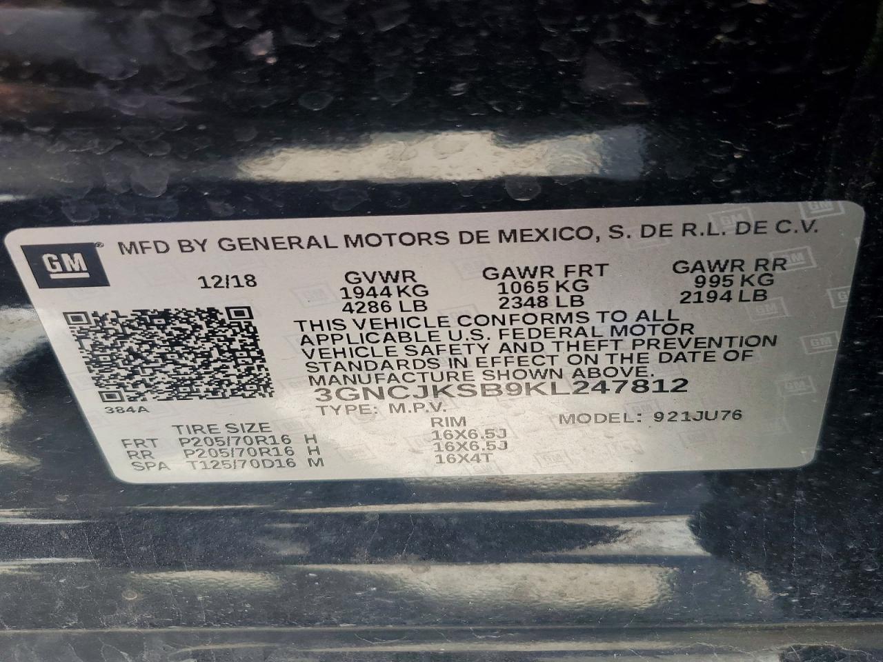 Chevrolet Trax Ls