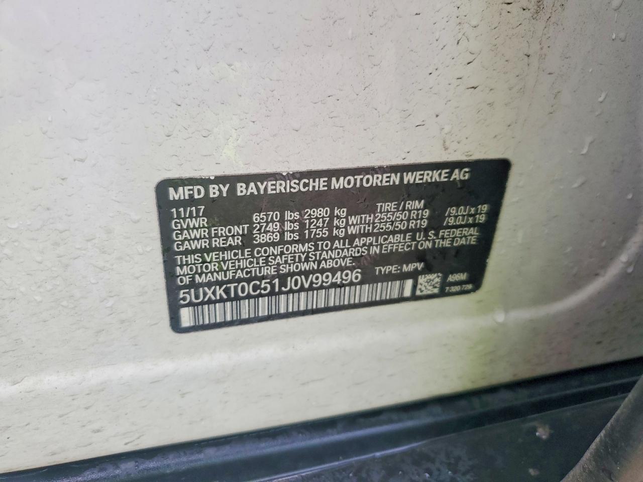 BMW X Series Xdr40e
