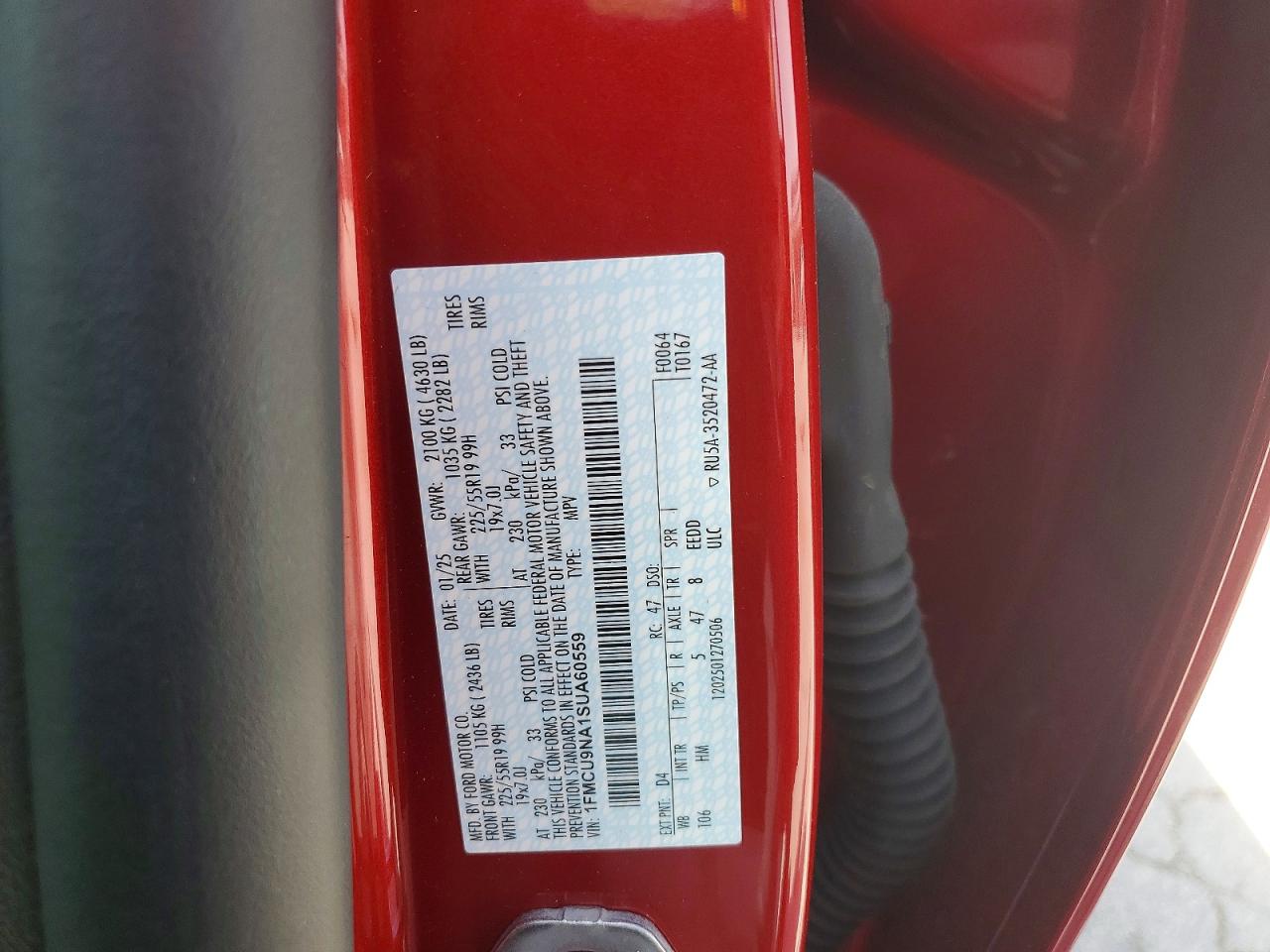 Ford Escape St Line Select