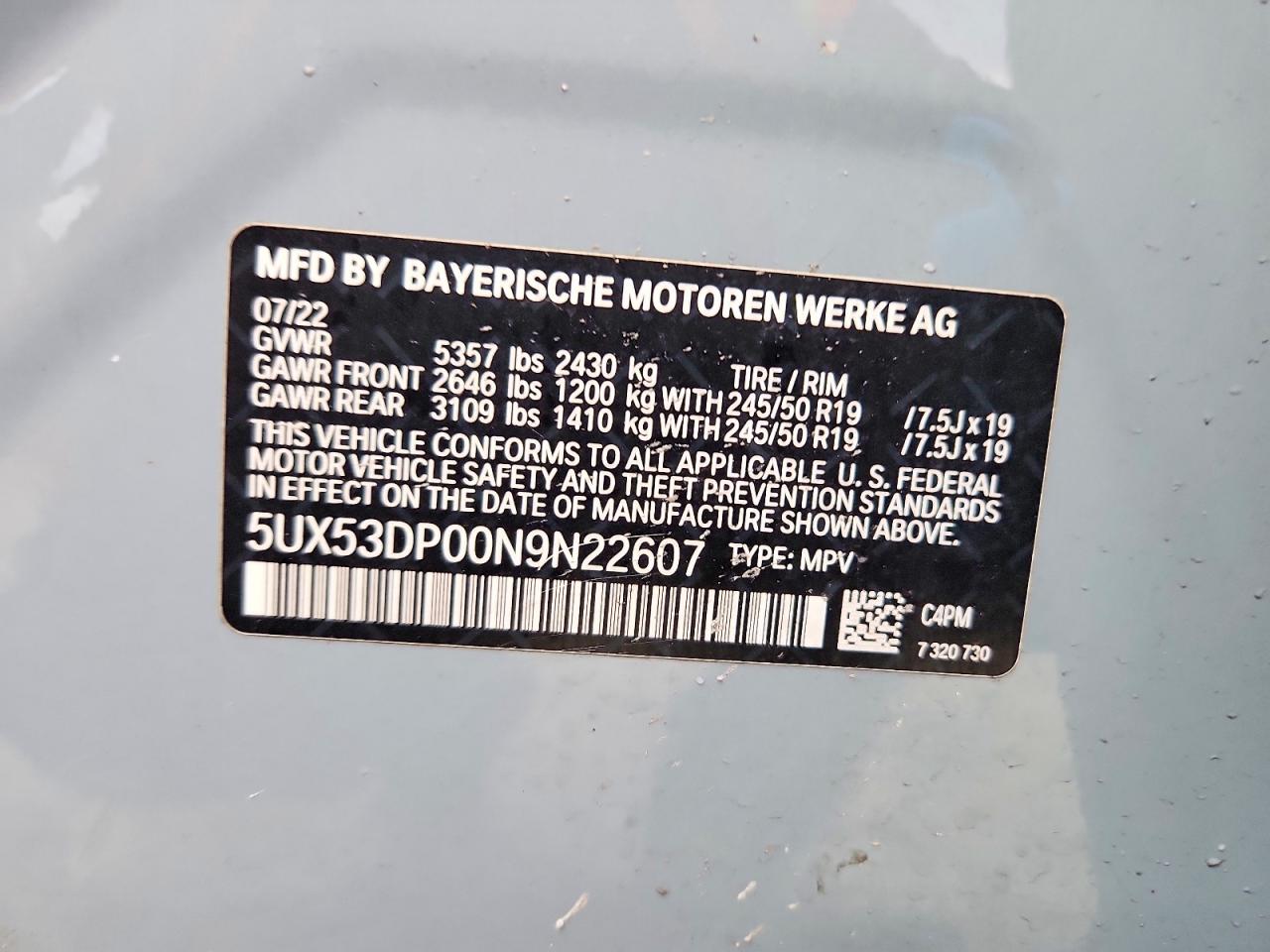 BMW X Series Xdrive30i