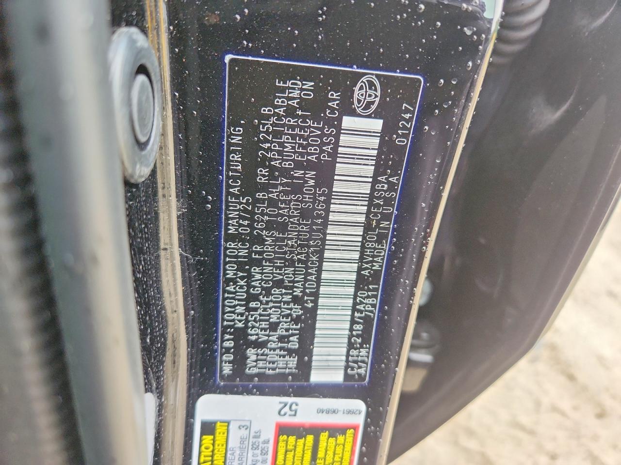 Toyota Camry Se
