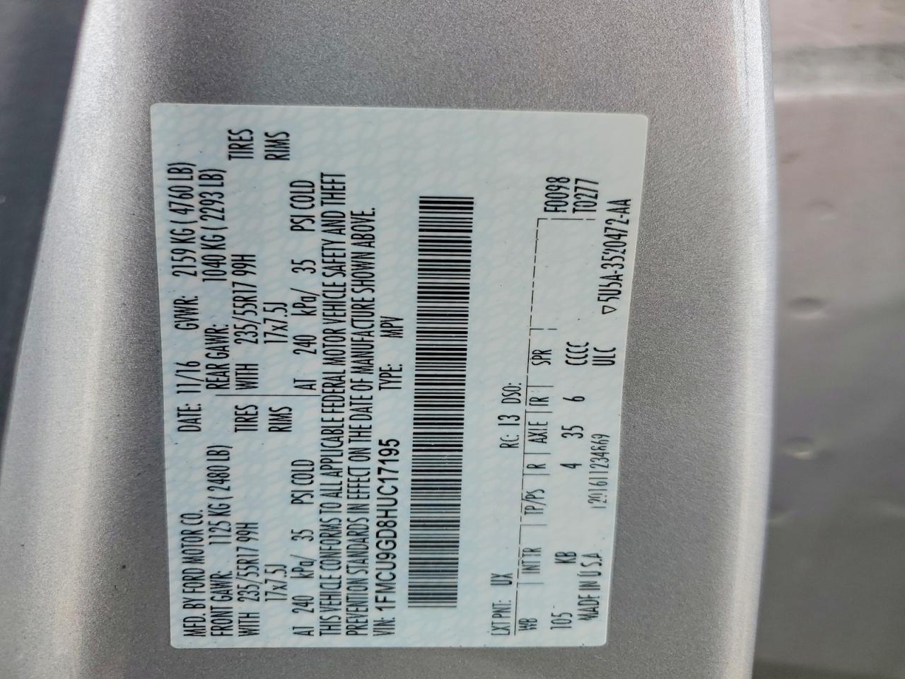 Ford Escape Se
