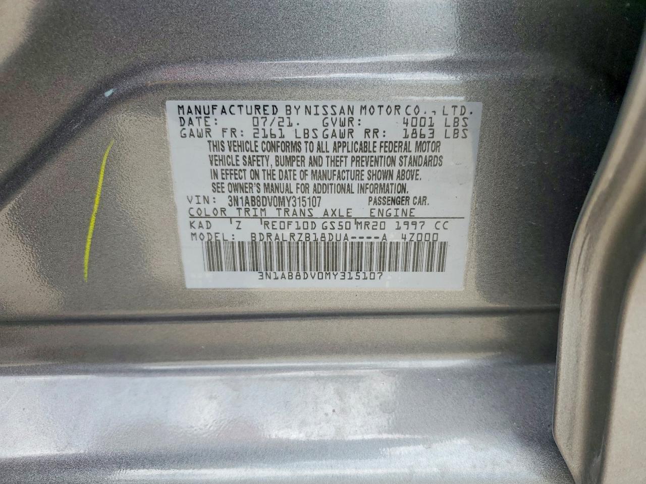 Nissan Sentra Sr