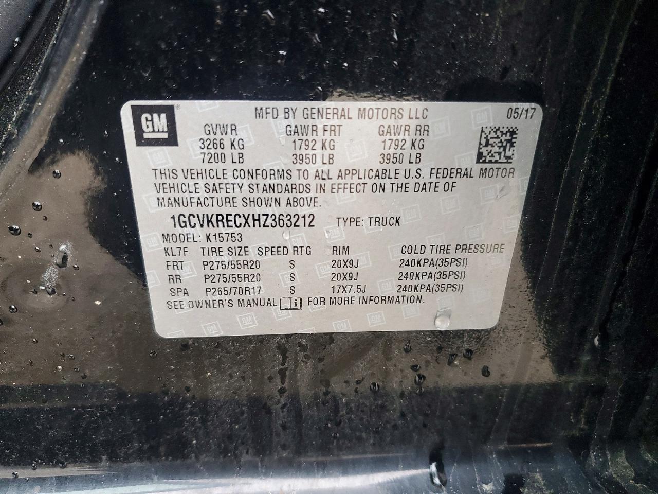 Chevrolet Silverado K1500 Lt
