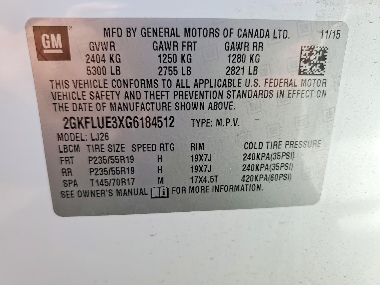 GMC Terrain Slt