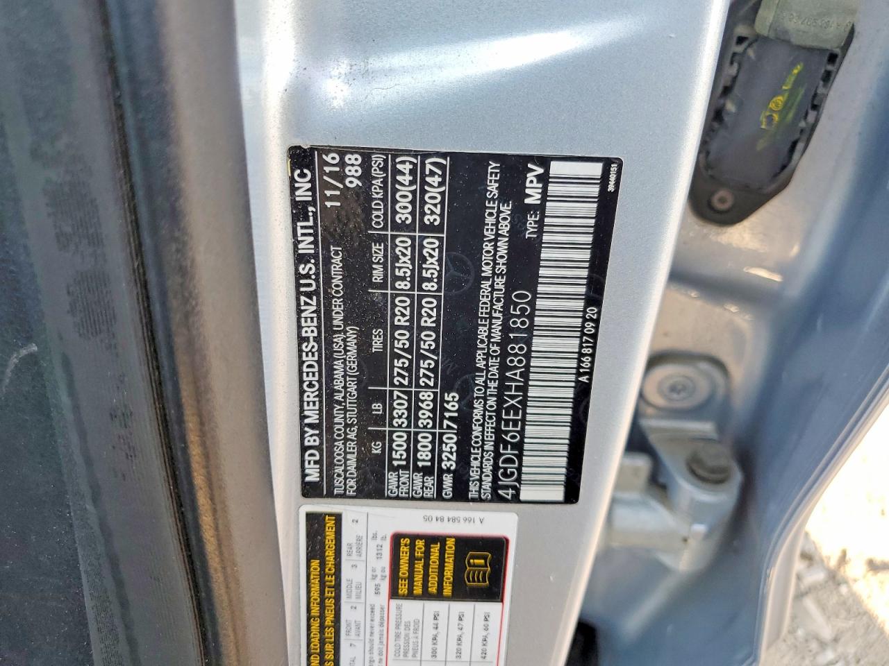 Mercedes-Benz Gls-class 450 4matic