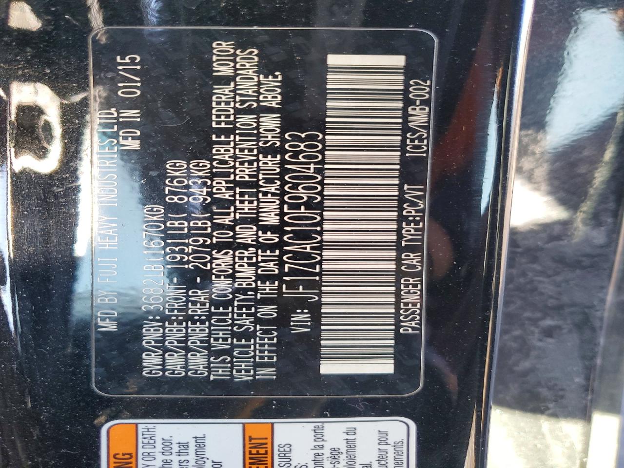 Subaru BRZ 2.0 Limited