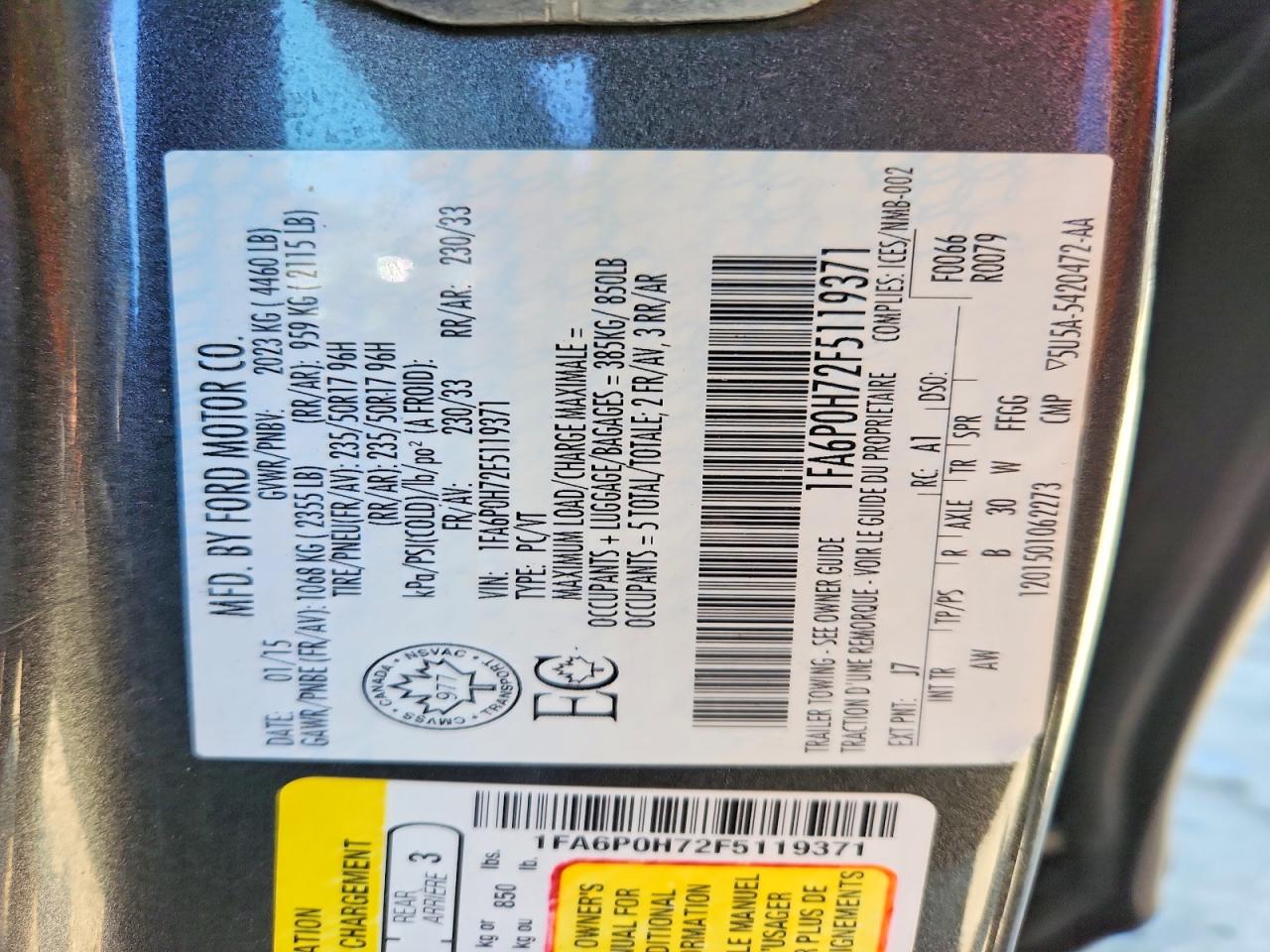 Ford Fusion Se