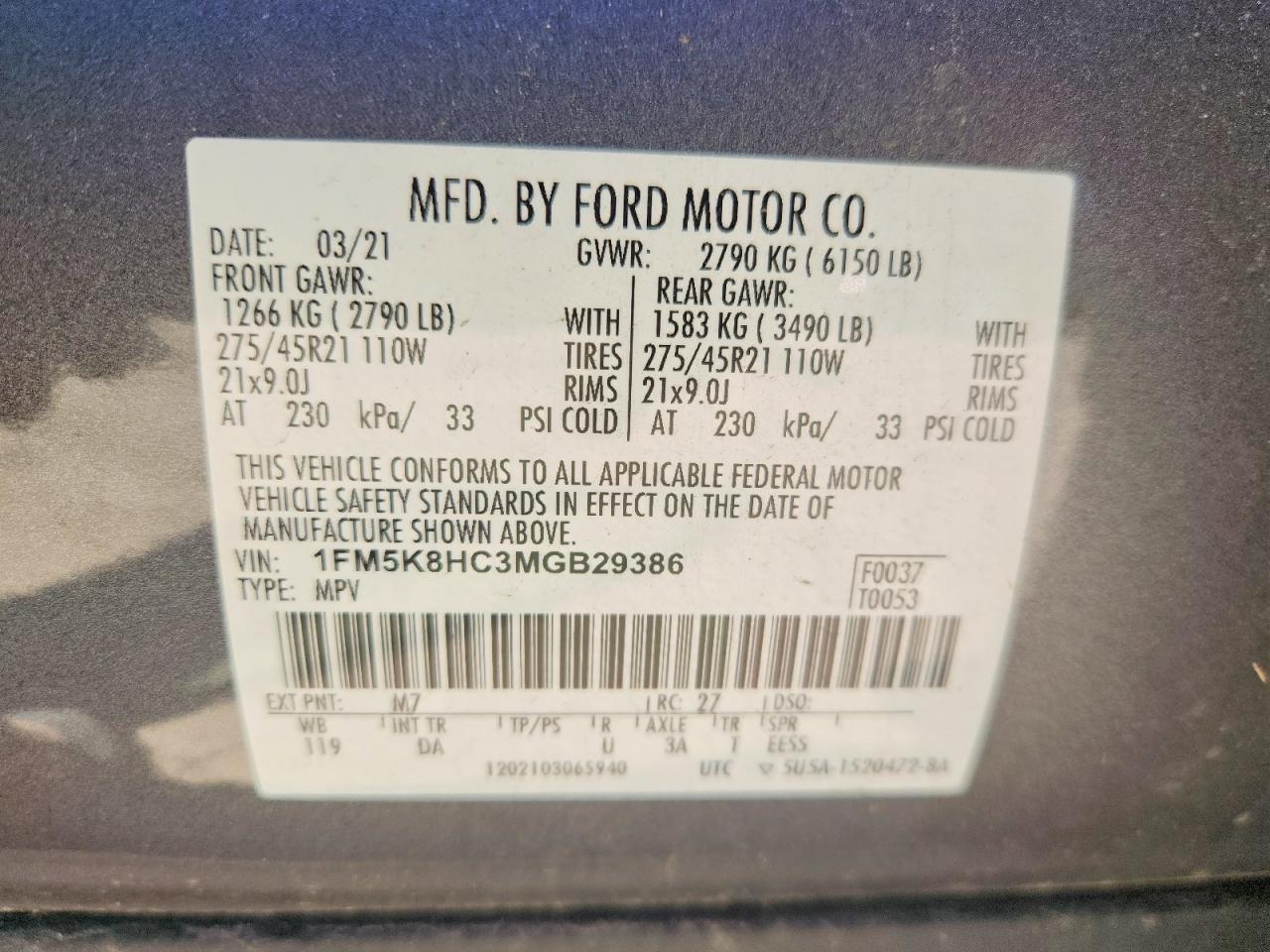 Ford Explorer Platinum